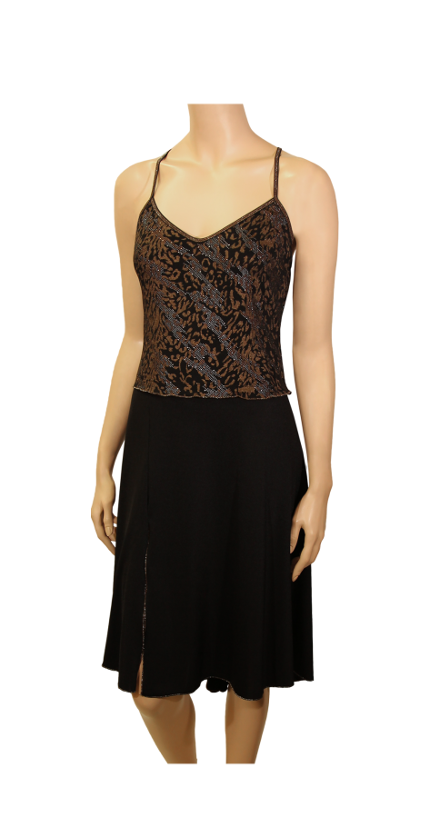 robe de tango fendue