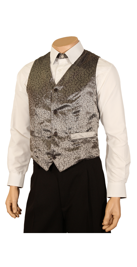Gilet de costume gris clair