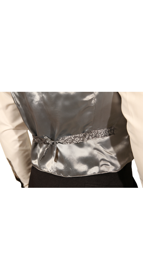 Gilet de costume homme petit cachemire gris clair so chic ...