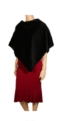 Poncho noir