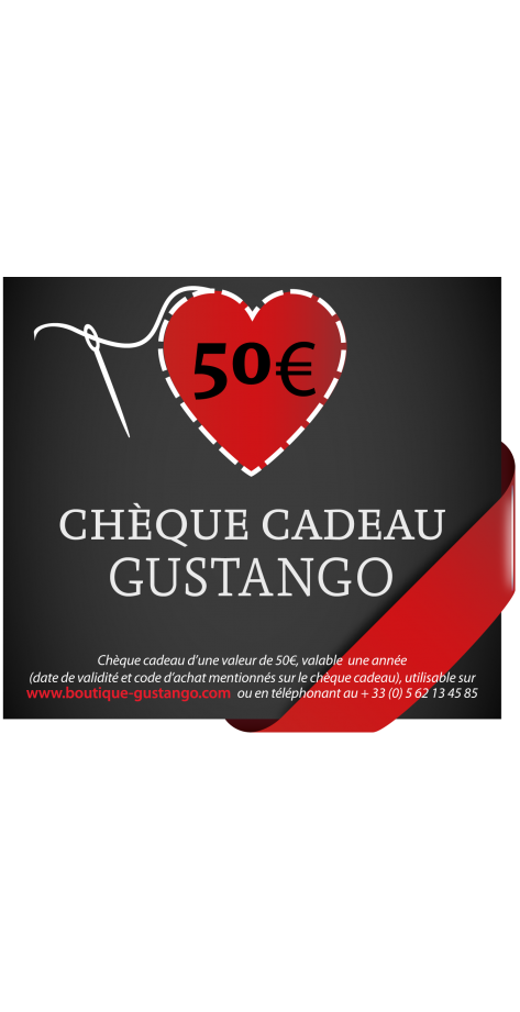 Chèque cadeau 50€