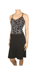 Robe Bailando lamée argent