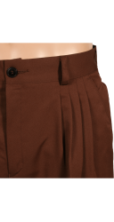 Tanguero (4 plis) Twill souple marron noisette