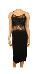 Robe Emocion lamé doré